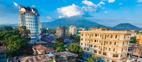 View of Arusha, Tanzania