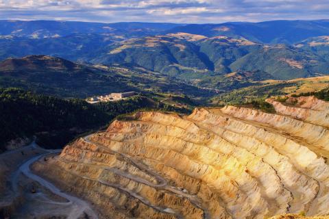 Copper quarry