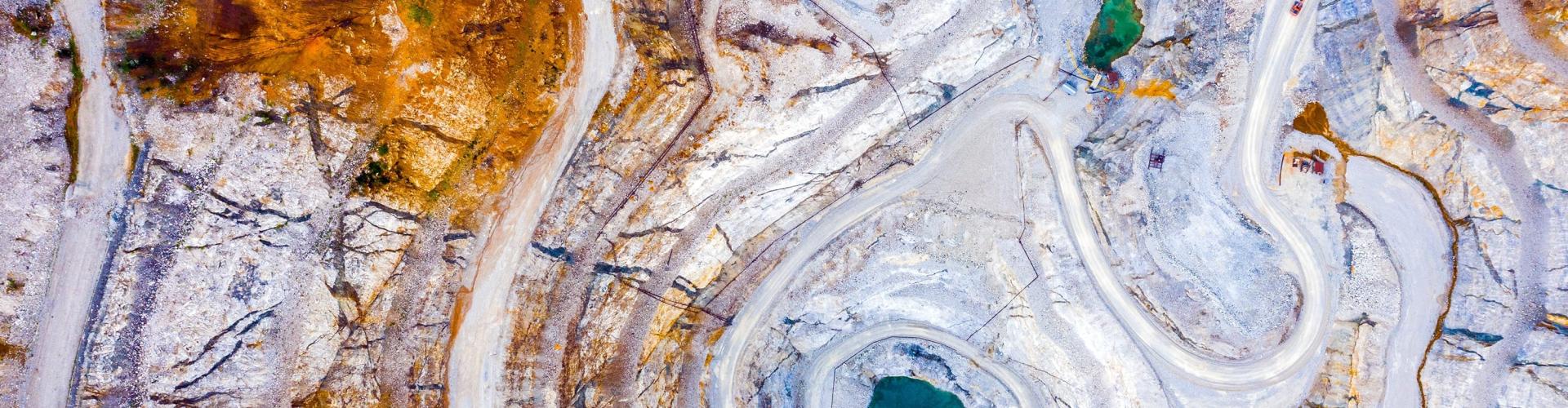 Open pit mine