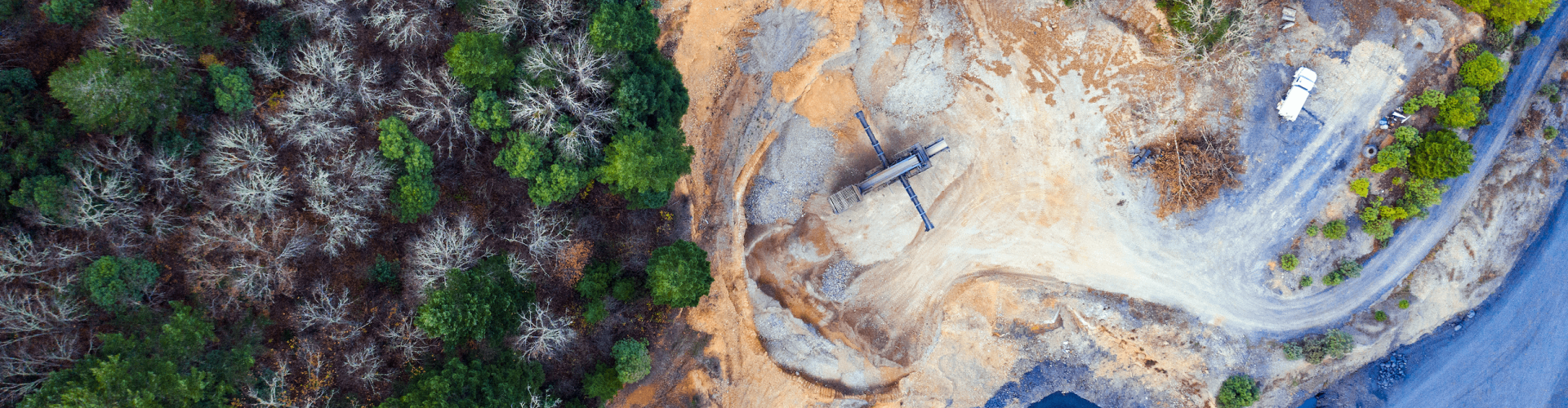 Mining quarry