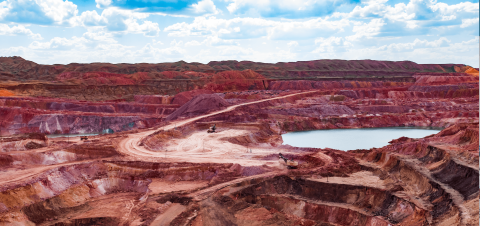 Bauxite mining